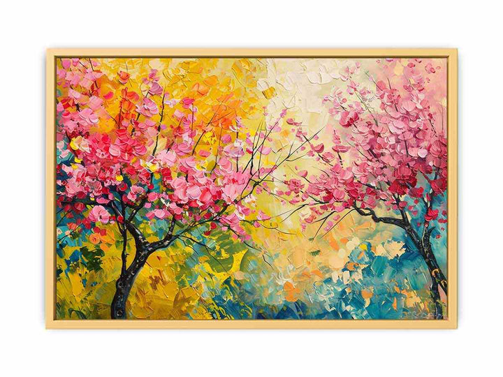 Spring Trees   Poster