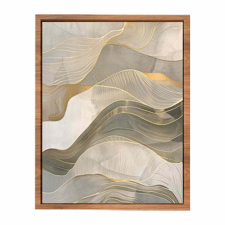 Gold Waves  Painting